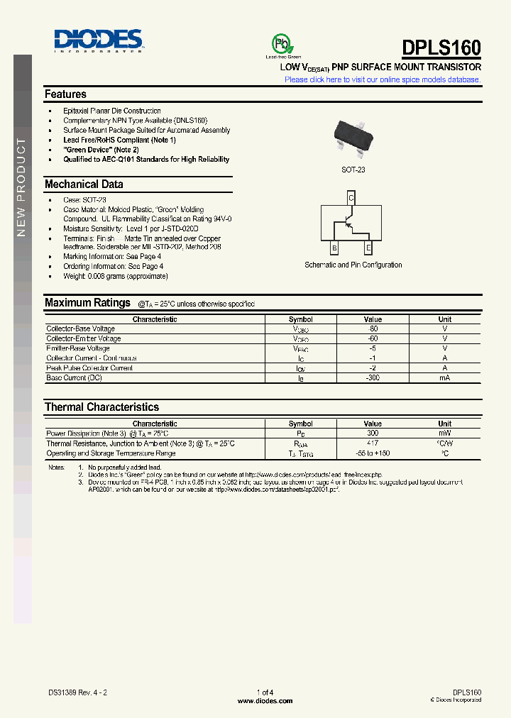 DPLS160-7_4178243.PDF Datasheet