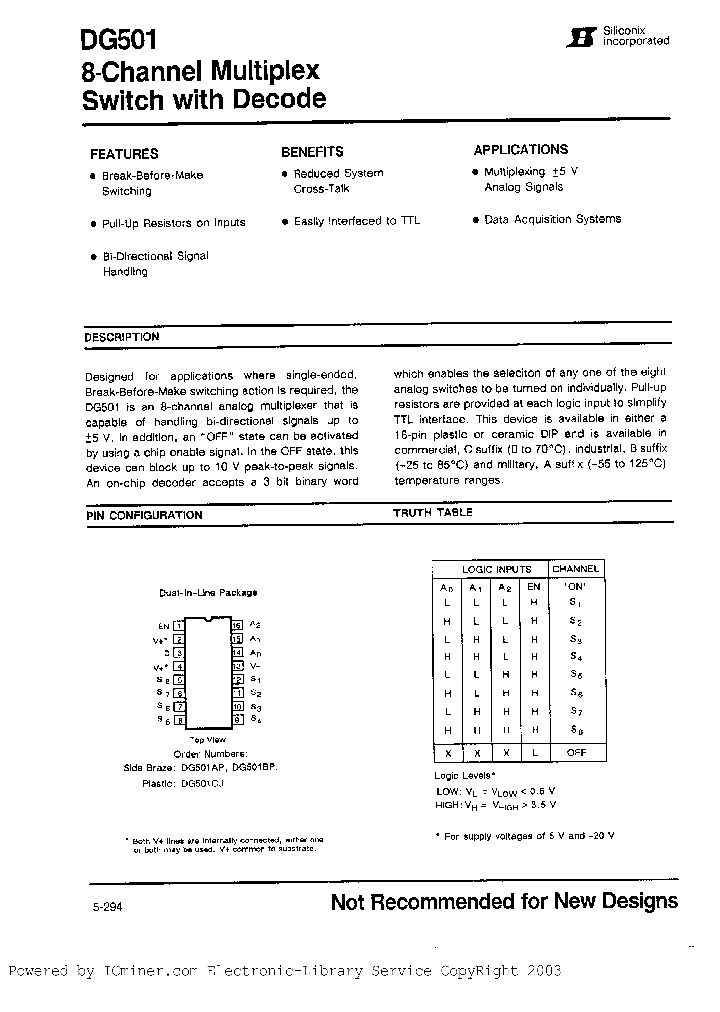 DG501AP_4185381.PDF Datasheet