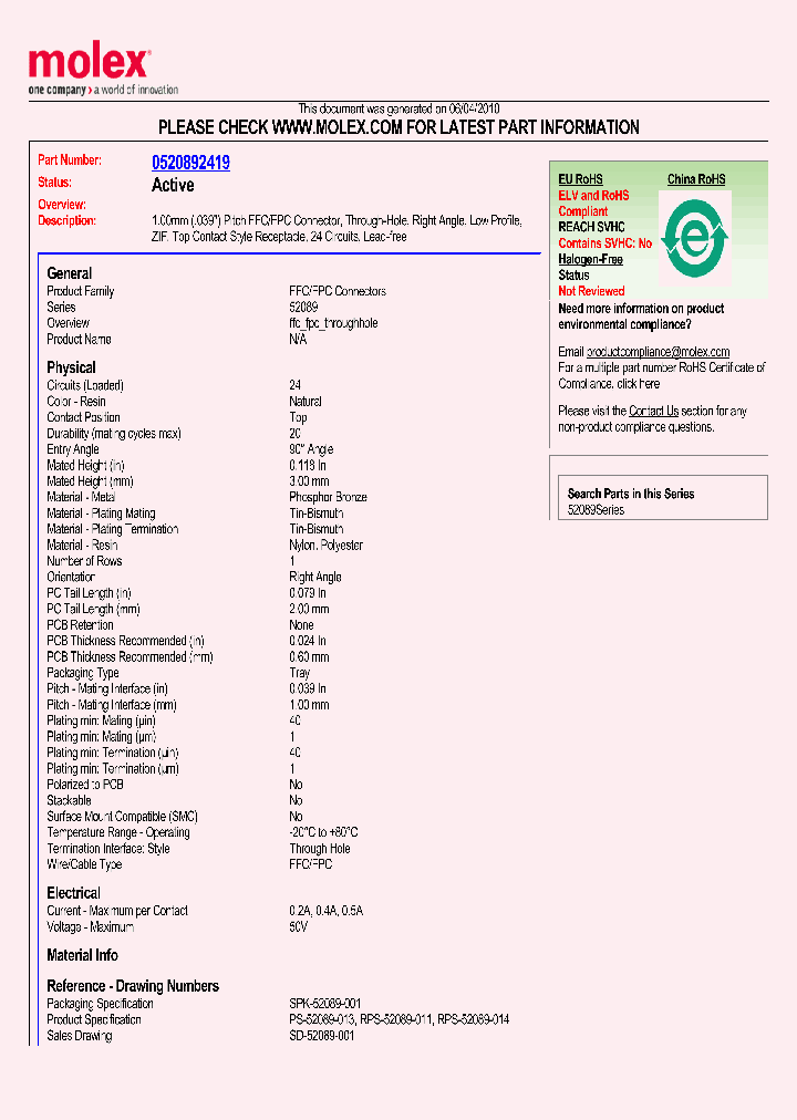 52089-2419_4250454.PDF Datasheet