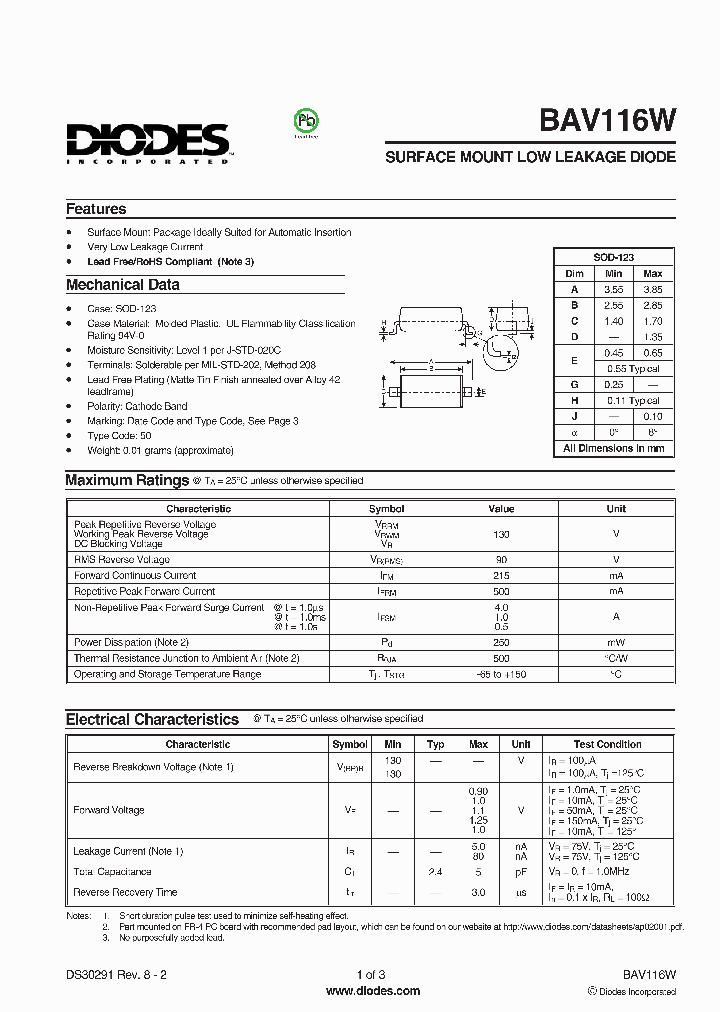 BAV116W-7-F_4209794.PDF Datasheet