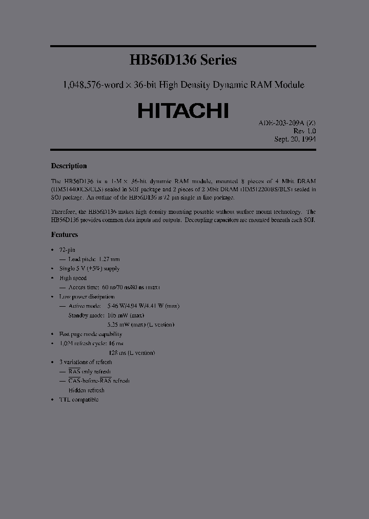 HB56D136BW-7C_4214821.PDF Datasheet