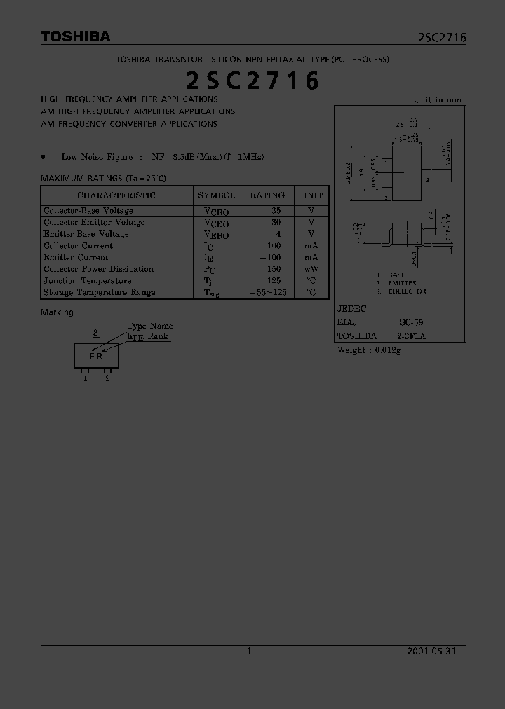 2SC2716R_4231331.PDF Datasheet