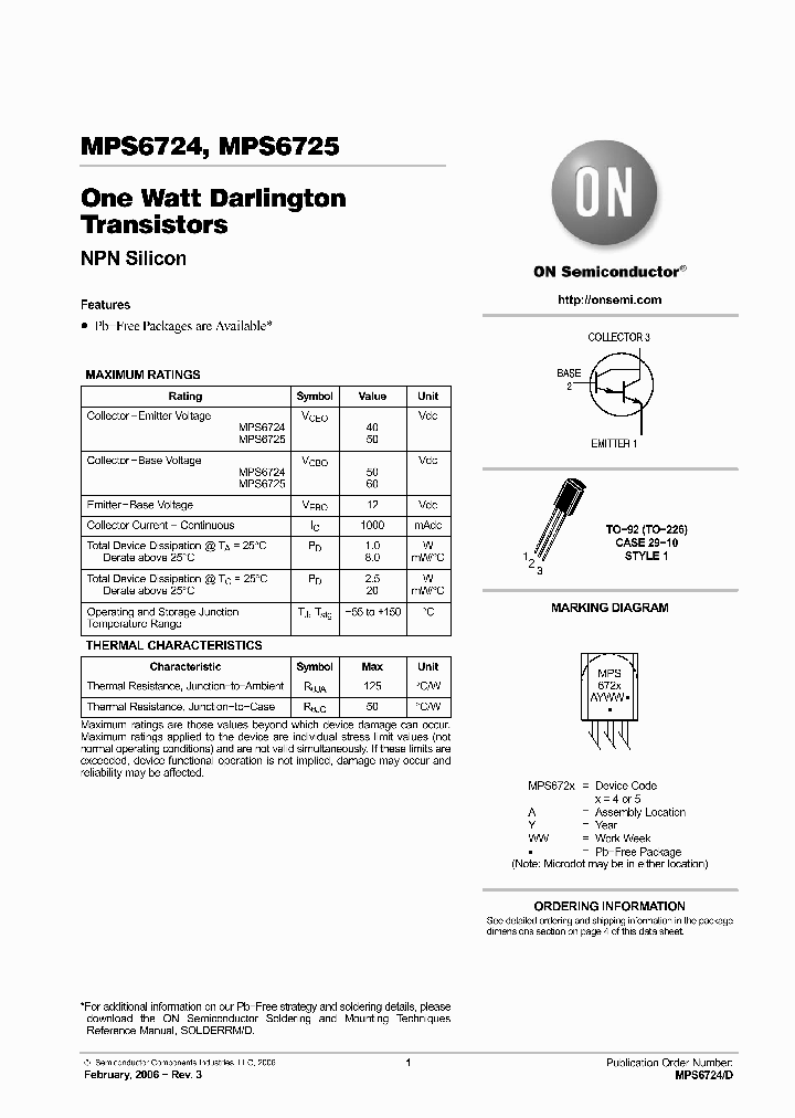 MPS6724RLRAG_4273920.PDF Datasheet