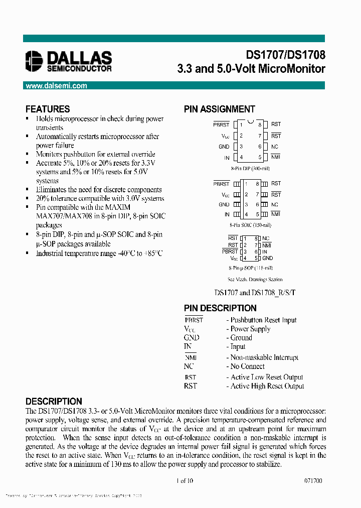 DS1708TEPA_4287351.PDF Datasheet