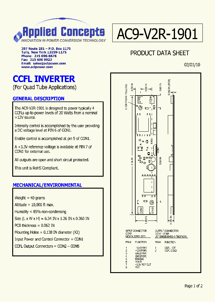 AC9-V2R-1901_4300147.PDF Datasheet