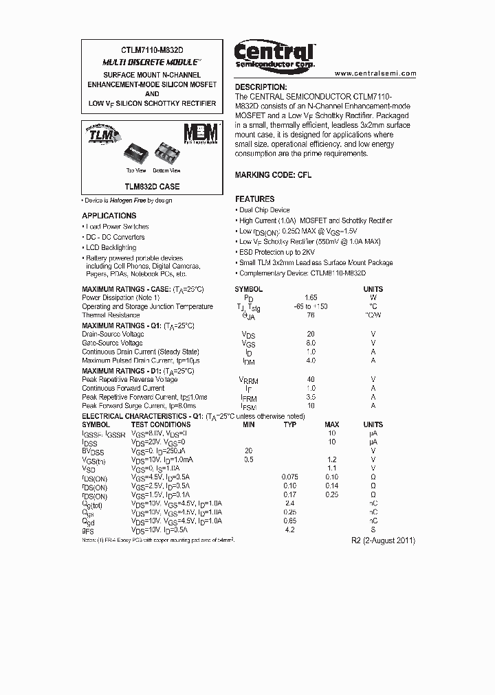 CTLM7110-M832D_4306084.PDF Datasheet