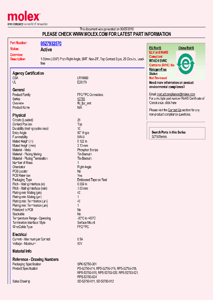 52793-2570_4319204.PDF Datasheet