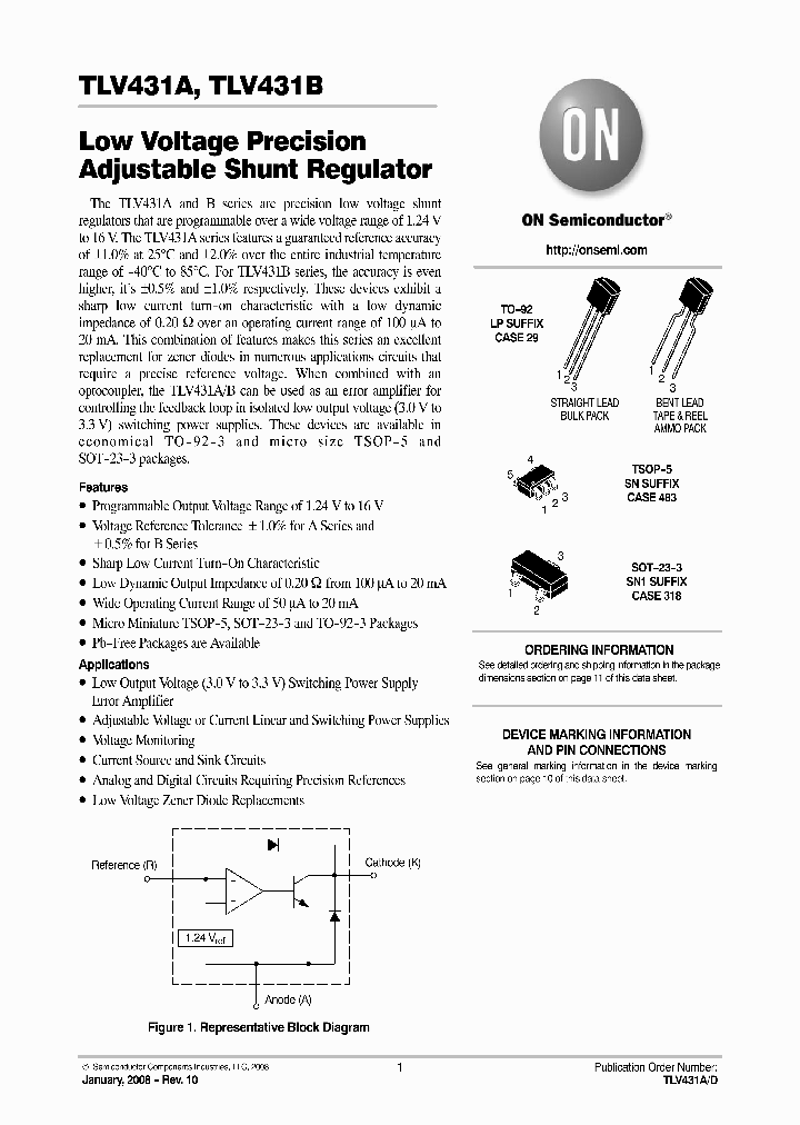 TLV431BLPREG_4324035.PDF Datasheet