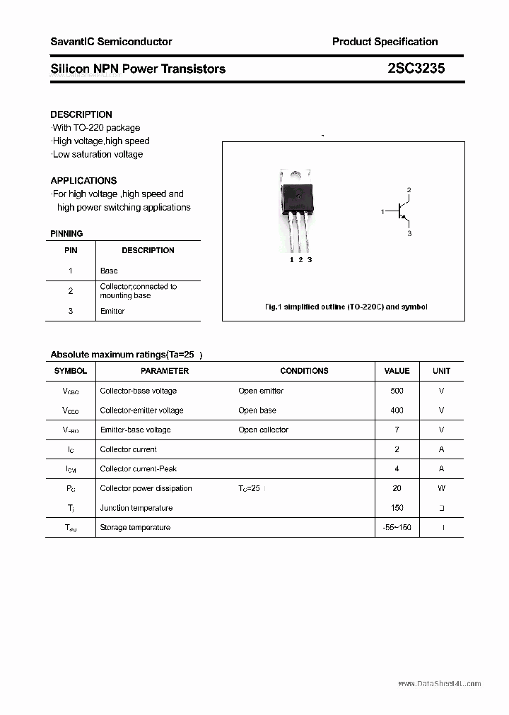 2SC3235_4348379.PDF Datasheet