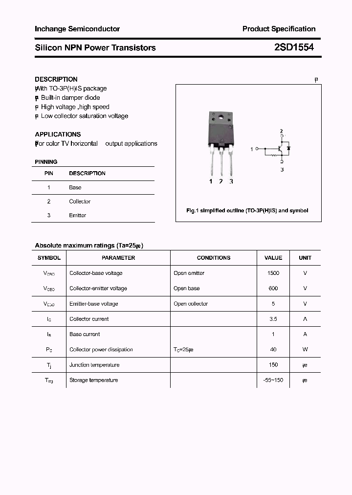 2SD1554_4350833.PDF Datasheet