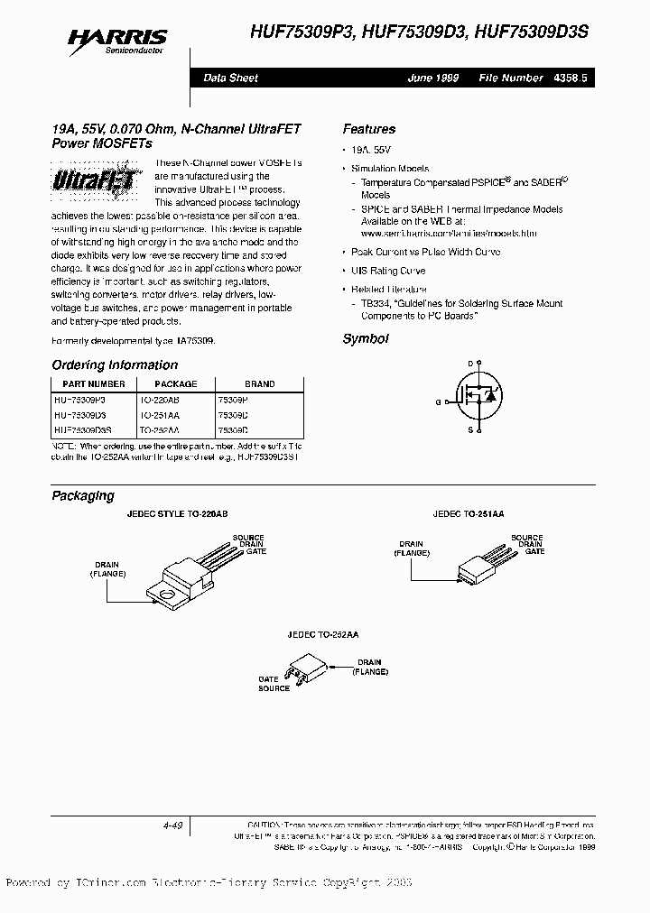 HUF75309D3ST_4351038.PDF Datasheet