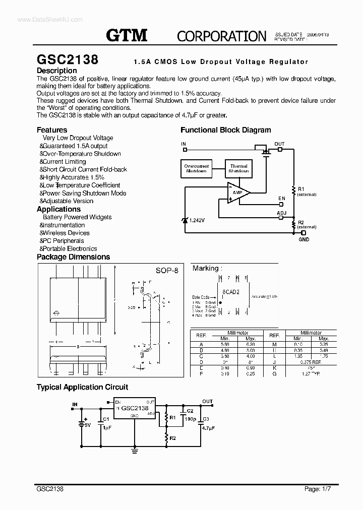 GSC2138_4360032.PDF Datasheet