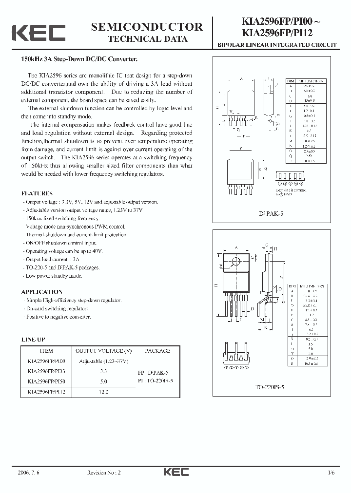 KIA2596FPPI50_4366558.PDF Datasheet