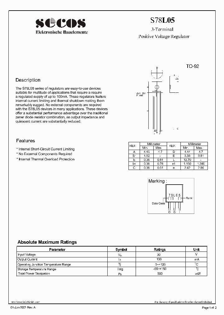 S78L05_4379391.PDF Datasheet