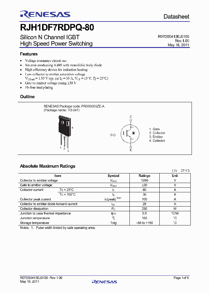 RJH1DF7RDPQ-80_4383456.PDF Datasheet