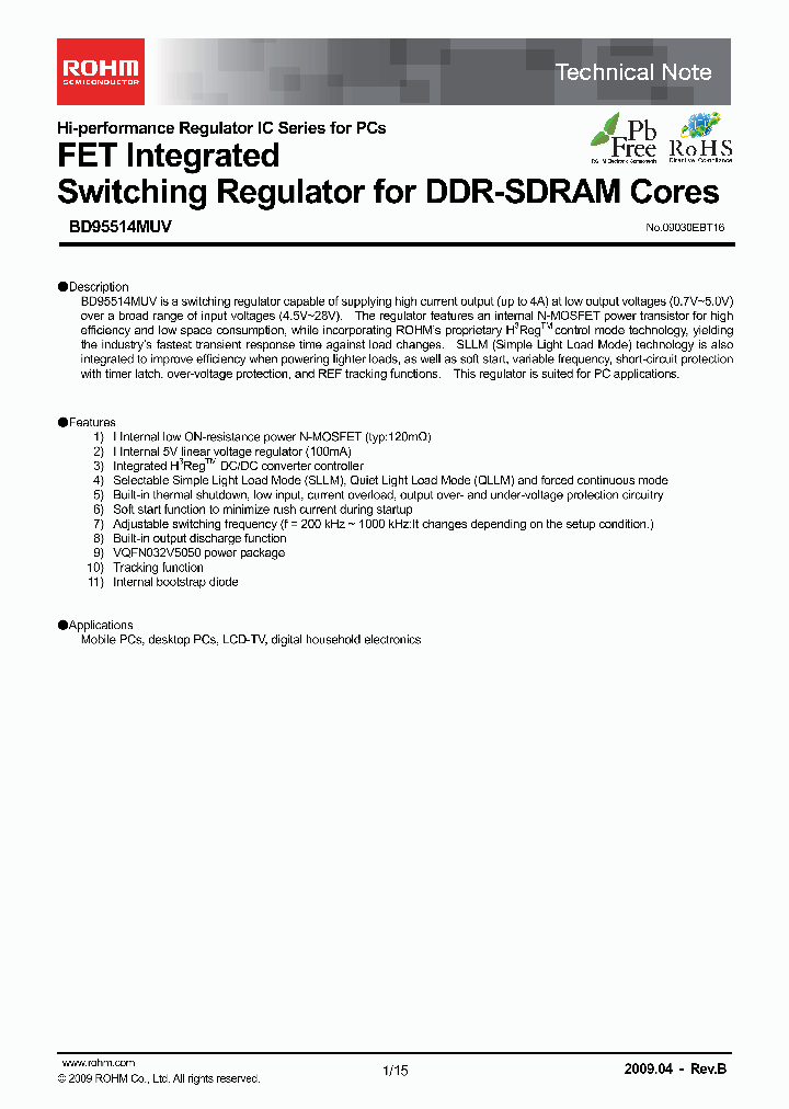 BD95514MUV_4415500.PDF Datasheet