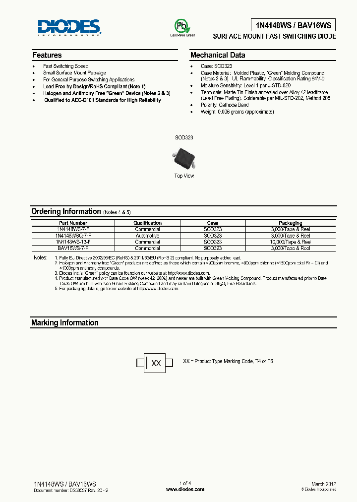 1N4148WSQ-7-F_4419518.PDF Datasheet