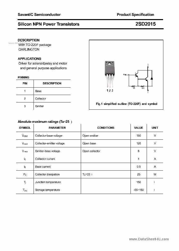 2SD2015_4468558.PDF Datasheet