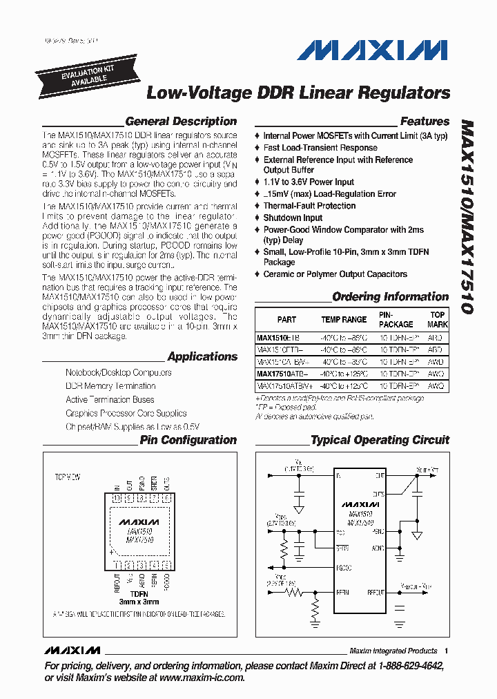 MAX1510_4473765.PDF Datasheet