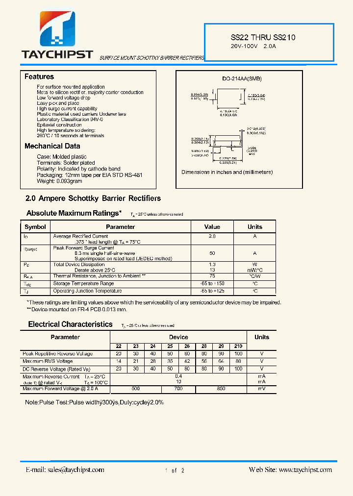 SS22_4474339.PDF Datasheet