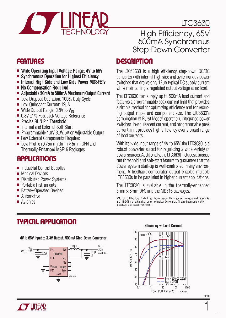 LTC3630_4484343.PDF Datasheet