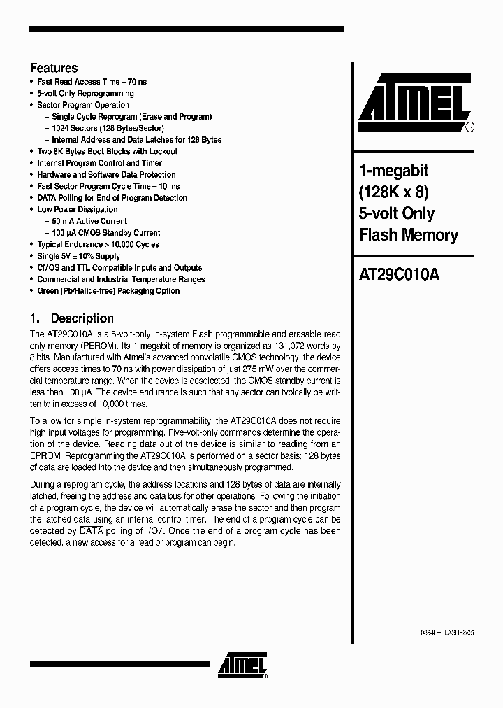 AT29C010A-70JI_4488456.PDF Datasheet