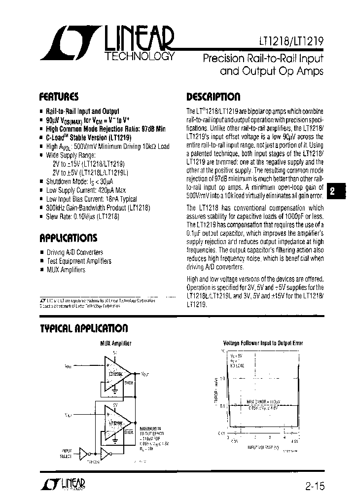 LT1219LCS8TR_4494831.PDF Datasheet
