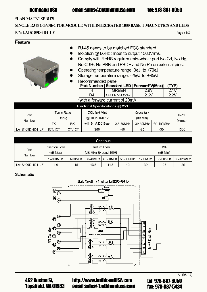 LA1S109D-4D4LF_4496313.PDF Datasheet