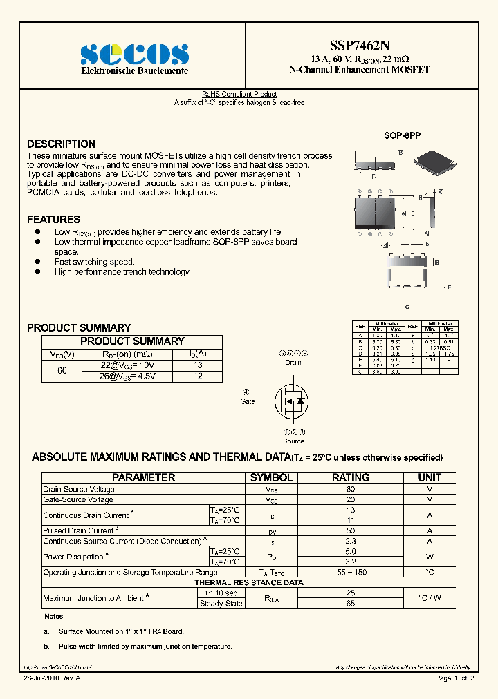 SSP7462N_4497452.PDF Datasheet