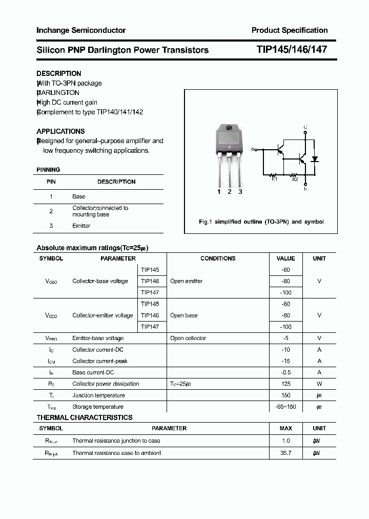 TIP147_4504978.PDF Datasheet