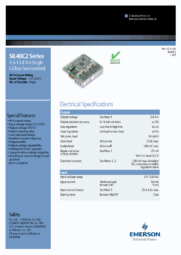 SIL40C2-00SADJ-VJ_4506722.PDF Datasheet