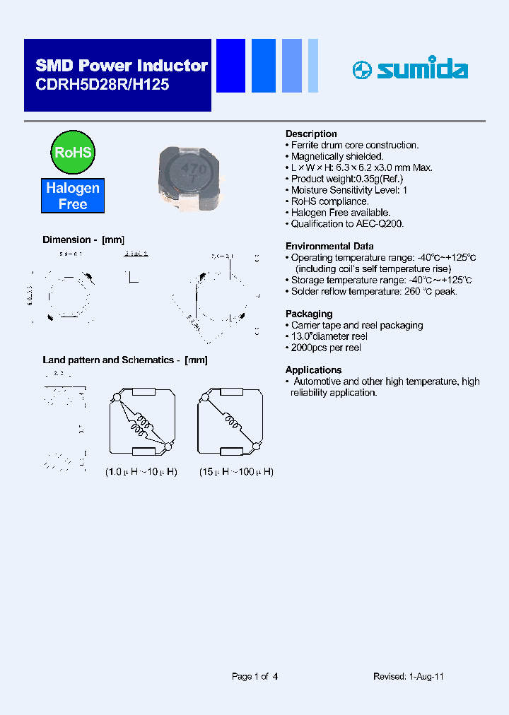 CDRH5D28RH125NP-2R4PC_4506715.PDF Datasheet