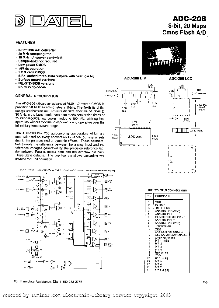 ADC-208LC_4523033.PDF Datasheet