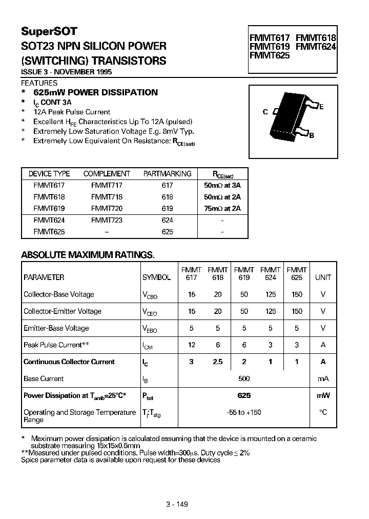 FMMT618_4528086.PDF Datasheet