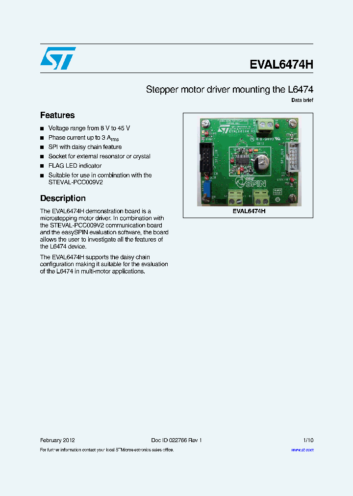 EVAL6474H_4528637.PDF Datasheet