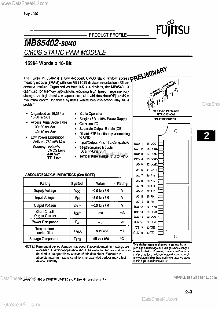 MB85402_4535193.PDF Datasheet