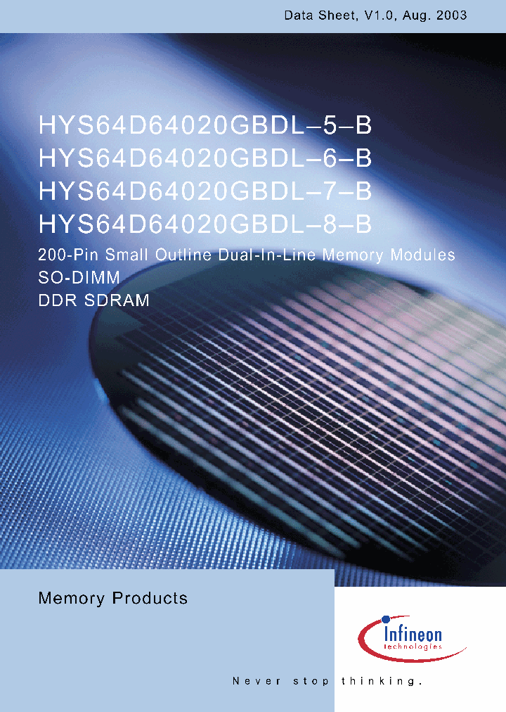 HYS64D64020GBDL-7-B_4538588.PDF Datasheet