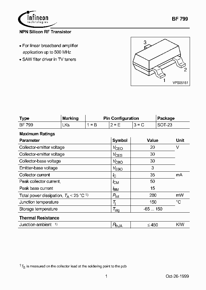 BF799_4541862.PDF Datasheet