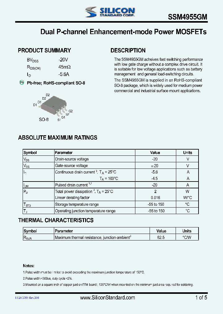 SSM4955GM_4550547.PDF Datasheet