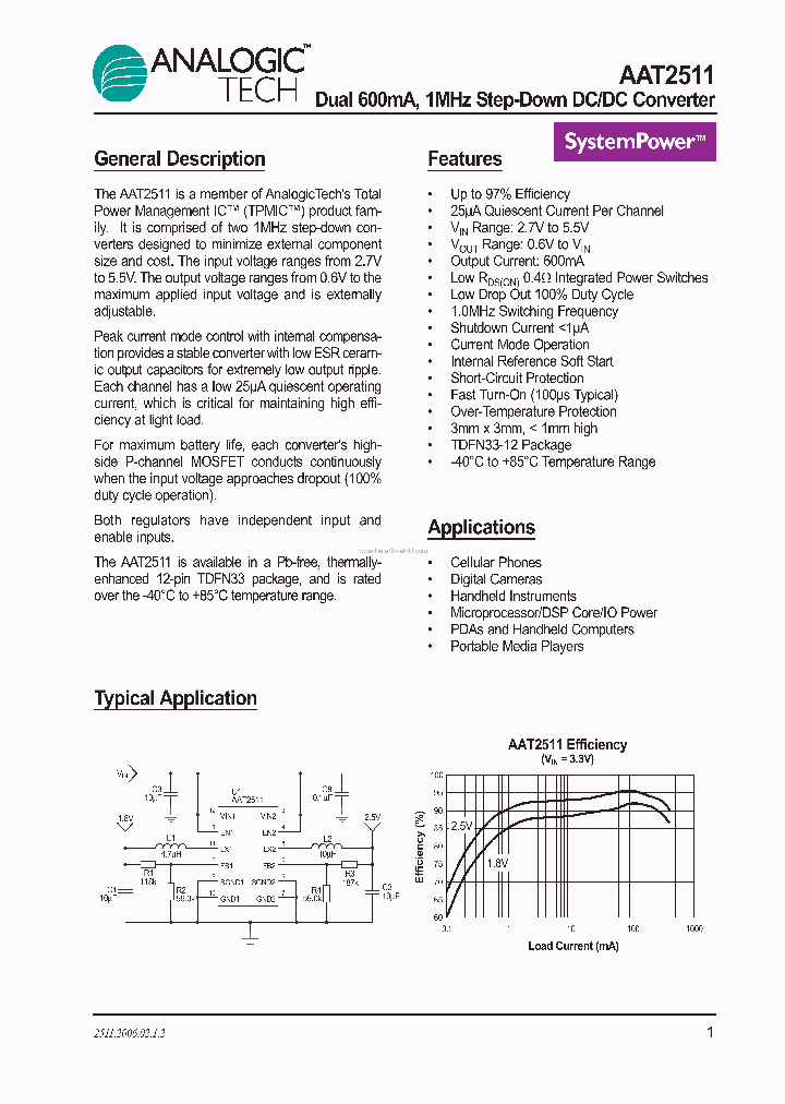 AAT2511_4553279.PDF Datasheet