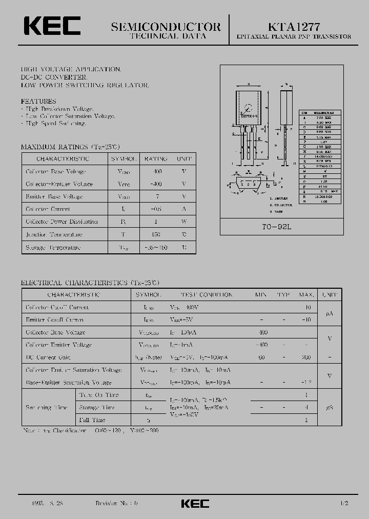 KTA1277_4559646.PDF Datasheet