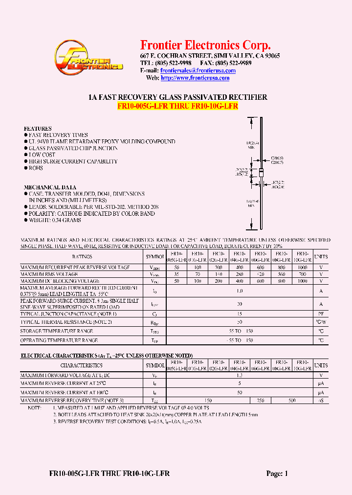 FR10-04G-LFR_4565577.PDF Datasheet