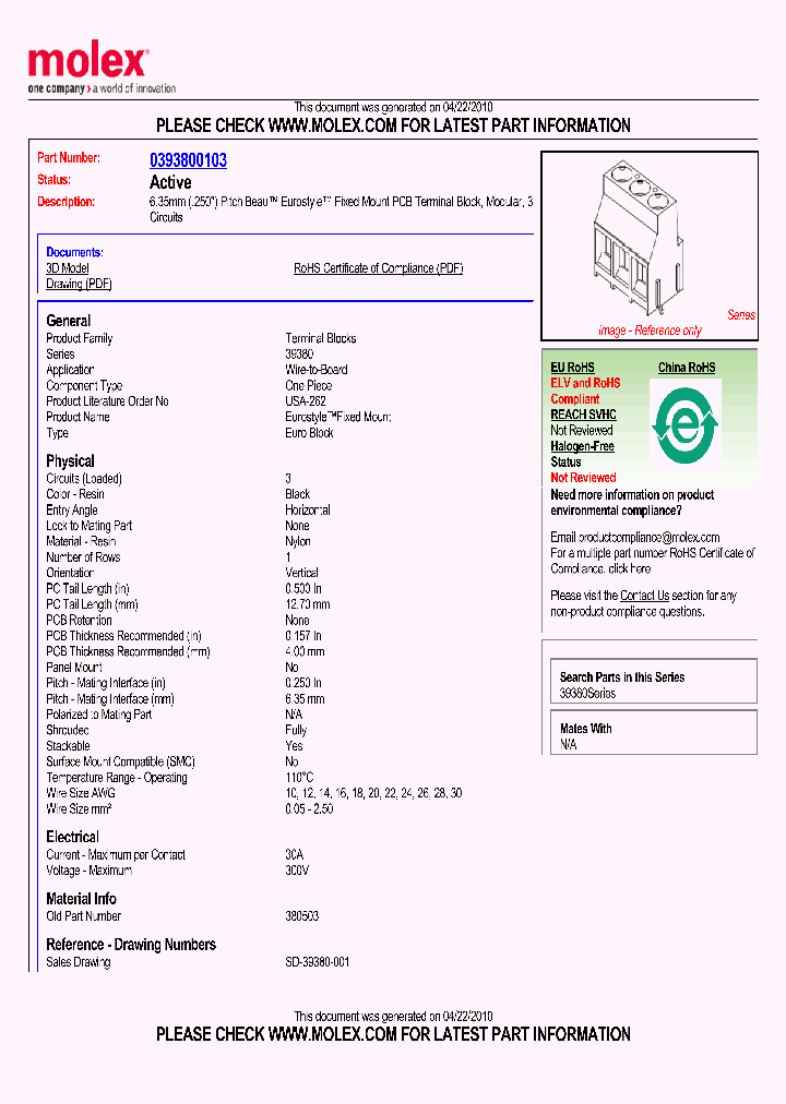 393800103_4574620.PDF Datasheet