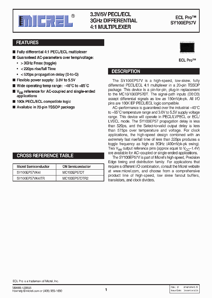 SY100EP57VK4G_4576078.PDF Datasheet