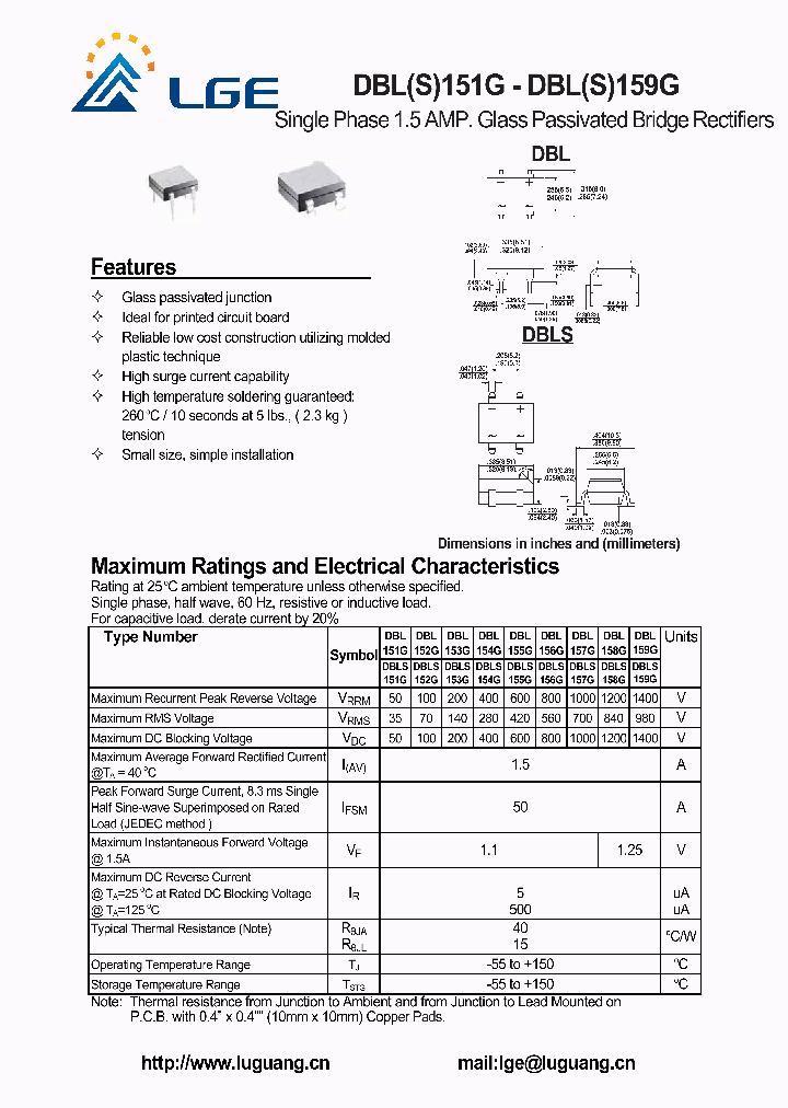 DBL155G_4582054.PDF Datasheet