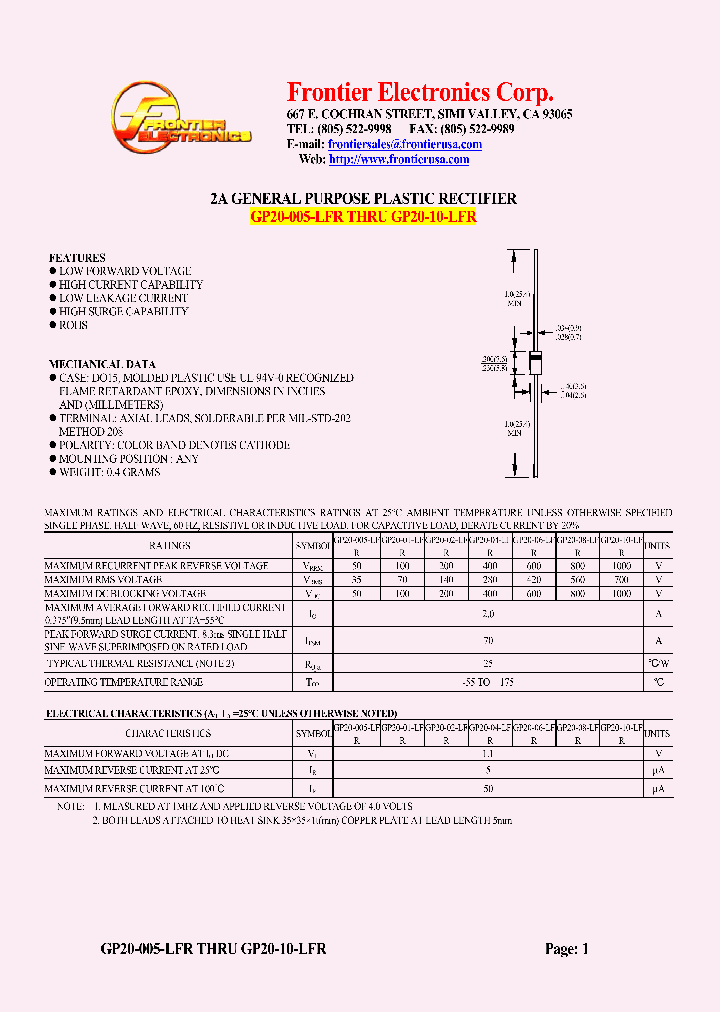 GP20-10-LFR_4582173.PDF Datasheet