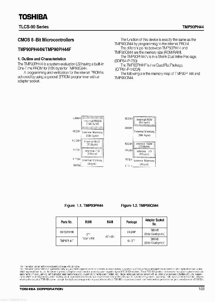 TMP90PH44_4582388.PDF Datasheet