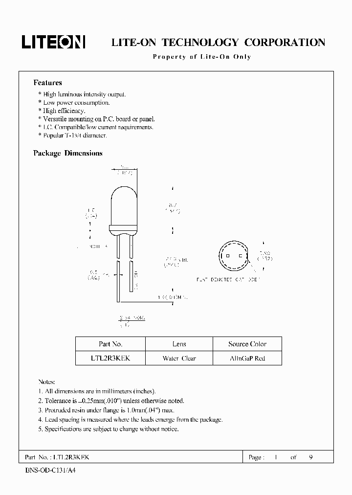 LTL2R3KEK_4586145.PDF Datasheet