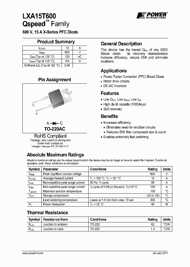 LXA15T600_4589015.PDF Datasheet