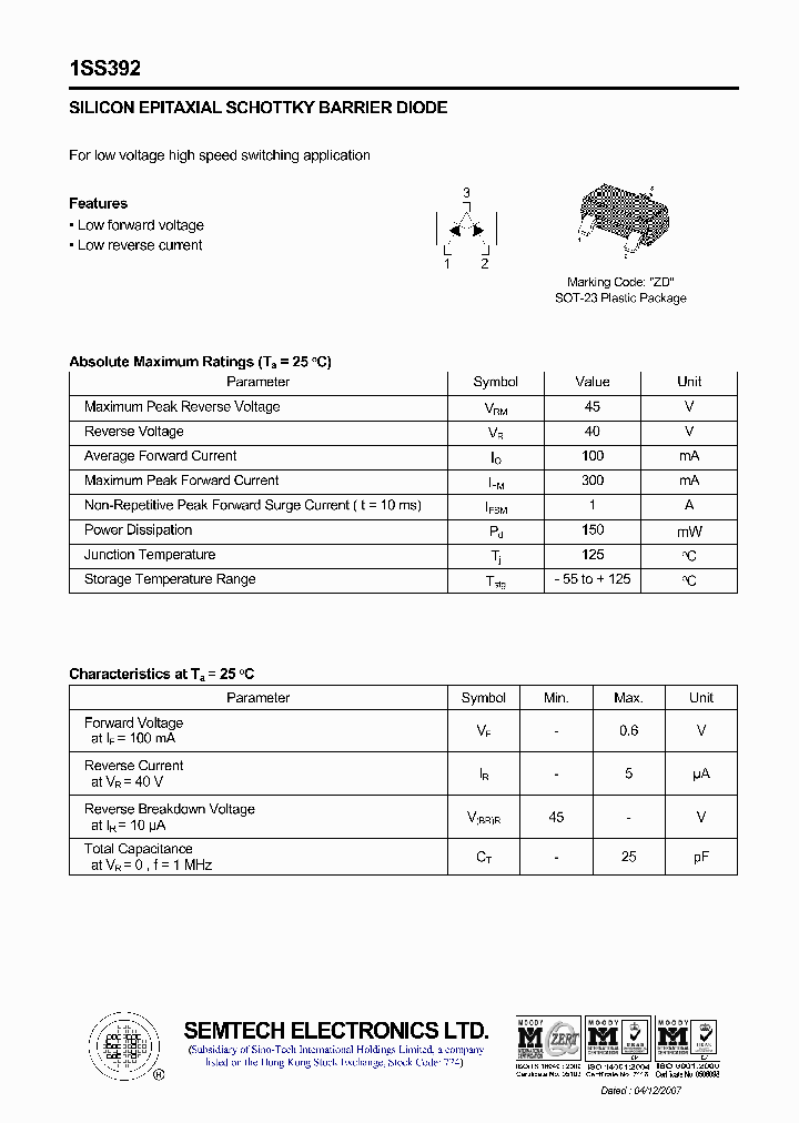 1SS392_4589770.PDF Datasheet